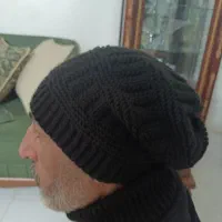 کلاه و شال گردن مردانه