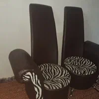 دو عدد مبل چرم