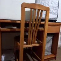 میز تحریر و صندلی تمام چوب