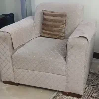 مبلمان راحتی تک نفره ۲ عدد|مبلمان خانگی و میز عسلی|تهران, امامت|دیوار