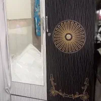 کمد لباس ویترین و جا کفشی  و میز ارایش