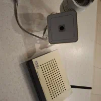 دو عدد دوربین و مودم ADSL