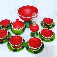 ست ظروف یلدا/شب چله/یلدایی عروس/ظرف/سفارشی