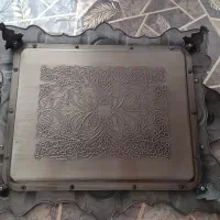 سینیه پذیرایی جنس سیلورورق محکم وضخیم