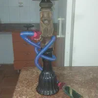 قلیون تنه چوبی دوسیب|کلکسیون و سرگرمی|میانه, |دیوار