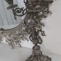 آینه شمعدان تمام برنز سنگین وزن|آینه|تبریز, |دیوار