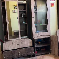 کمد-تخت-ویترین اسباب بازی کودک و کمد آرایشی کودک