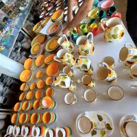 بشقاب سفالی و سرامیکی|ظروف سرو و پذیرایی|قم, آزادگان|دیوار