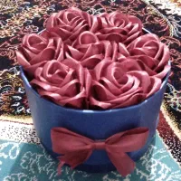گل روبانی زیبا|گل مصنوعی|قم, آزادگان|دیوار