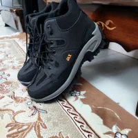 کتونی نیم بوت JAX مشکی نو