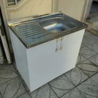 کابینت آماده زیر سینک کابینت ظرفشویی سایز ۸۰ راست