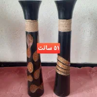 گل گلدون چوبی