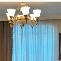 یک جفت لوستر ۶ شعله|لوستر و چراغ آویز|تهران, هاشم‌آباد|دیوار