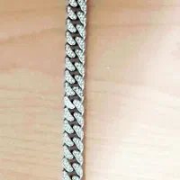 دست بند نگین دار استیل