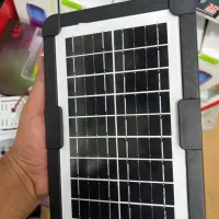 پنل خورشیدی قابل حمل با پنکه شارژی چراغ