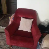 مبلمان کرم زرشکی|مبلمان خانگی و میز عسلی|پرند, فاز ۵|دیوار