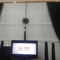 دوعددوالون مخمل  بدون توری سفید|پرده، رانر، رومیزی|شیروان (خراسان), |دیوار