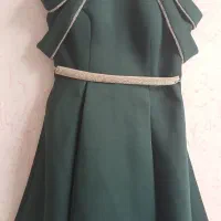 لباس مجلسی یقه دلبری در حد نو