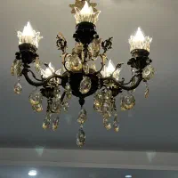 لوستر برنز ۵ شاخه