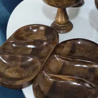 سرویس پذیرایی چوب گردو نصف قیمت واقعی|ظروف سرو و پذیرایی|ابهر, |دیوار