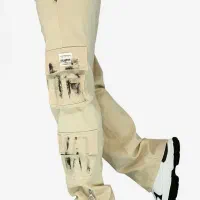 شلوار های کارگو و بگ مردانه (آکبند فروشگاهی) کتان