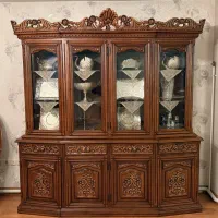 بوفه چوبی منبت