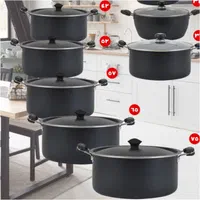 تابه و قابلمه تا65 نفره مارکARUS سرویس ،تک چکی بخر