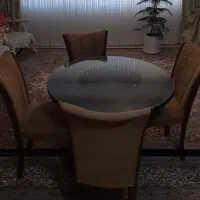 میزغذاخوری و ۴عدد صندلی|میز و صندلی غذاخوری|بهار, |دیوار