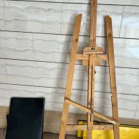 سه پایه نقاشی بوم نقاشی و وسایل کامل طراحی