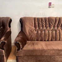 ی دست مبل ۷نفره راحتی با دو عدد میز