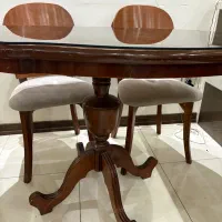 میز ناهار خوری ۴ نفره چوبی