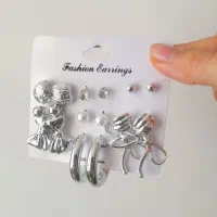 گوشواره جفتی 60|بدلیجات|جرقویه, |دیوار