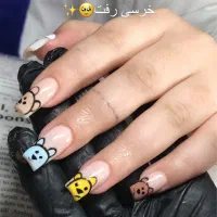 اموزش وکاشت ناخن تمیز و حرفه ای|خدمات آرایشگری و زیبایی|قزوین, |دیوار