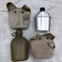 کیف و قمقمه قدیمی طبیعتگردی آفرود کوهنوردی|کوهنوردی و کمپینگ|دزفول, |دیوار