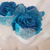 دسته گل روبانی|گل مصنوعی|سبزوار, شرق کال جنوبی (شمس آبادی)|دیوار