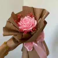 گل قرمز|گل مصنوعی|قروه, |دیوار