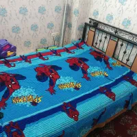تخت فلزی دو نفره|تخت و سرویس خواب|اسلامشهر, شهرک مهدیه|دیوار