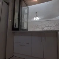 کابینت هایگلاس سفید + ویترین کاملا نو|مصالح و تجهیزات ساختمان|گرگان, |دیوار