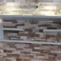 یک جفت شلف بزرگ MDFسفید|کتابخانه، شلف، قفسه‌های دیواری|نوشهر, |دیوار