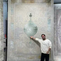 فرش زرنگار پتینه جدید۱۲۰۰شانه جدید طرح سال|فرش|بوشهر, |دیوار