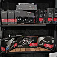 فروش ویژه انواع کارت RX5700 گیم رندر  AMD Radeon