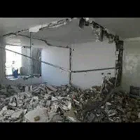 تخریب‌وخورده‌کاری‌‌بنای‌سیمان‌کاری‌وکچ‌کاری