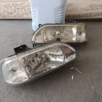 یک جفت چراغ پراید  پمپ بنزین و فن و...