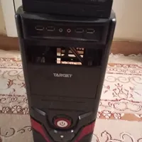 کیس خالی مشکی و دی وی دی درایو asus سالم