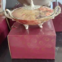 سرویس لمونژ کرم گل میخک|ظروف سرو و پذیرایی|تهران, مرزداران|دیوار