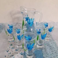 ست پارچ و لیوان کاوه مدل اطلس