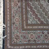 فرش دستبافت ماهی خوی تک ۶متری سرمه ای|فرش|تبریز, |دیوار