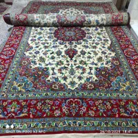 فرش  دستبافت 6متری بافت قم|فرش|کرمانشاه, |دیوار