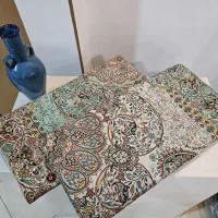 رومیزی ترمه یزدی شب یلدا تخفیفی|پرده، رانر، رومیزی|تهران, امام زاده عبدالله|دیوار