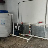 نصب پمپ اب و مخزن تحت فشار ساختمان